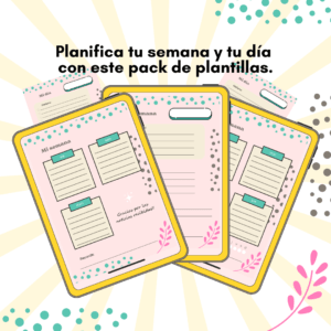 Organiza tu semana